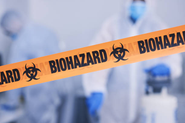 Professional Biohazard technician working in Taylor, TX